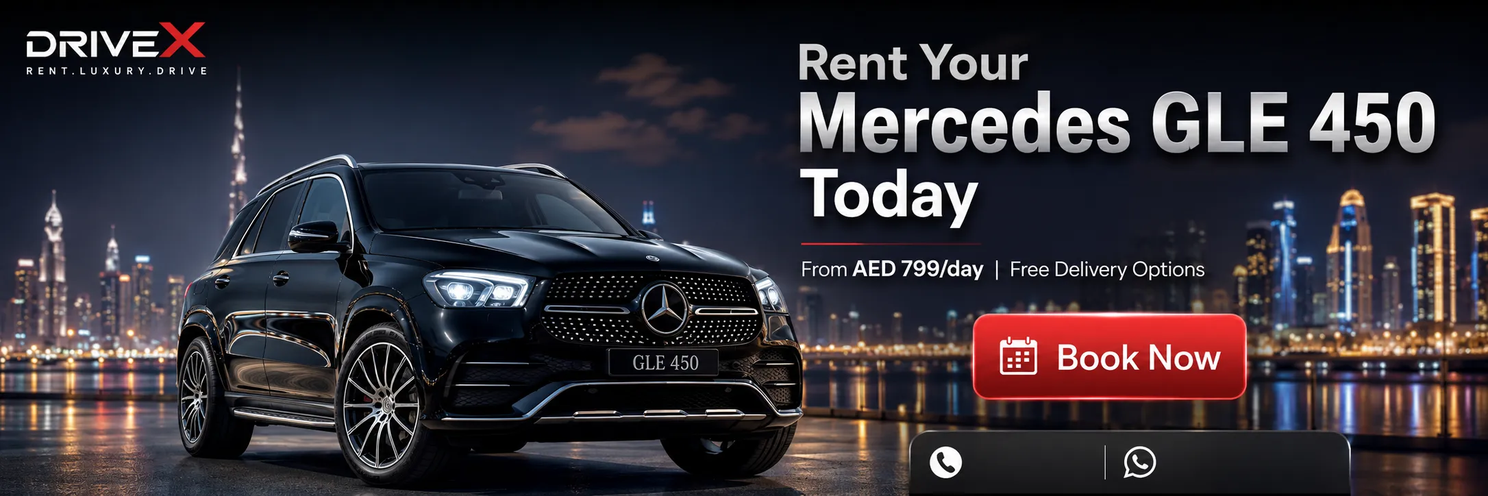 Mercedes GLE 450 Rental Dubai