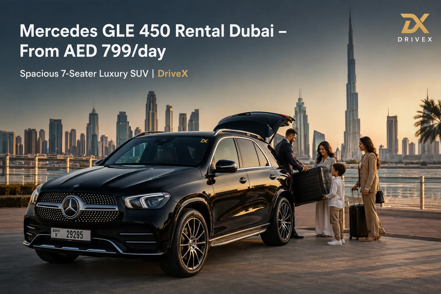 Mercedes GLE 450 Rental Dubai
