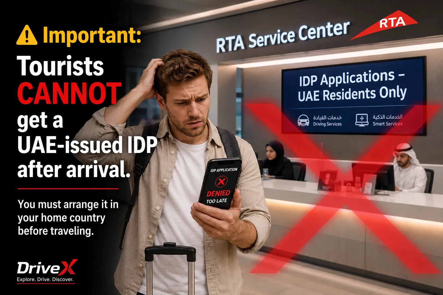 Can Tourists Apply for an IDP in Dubai?