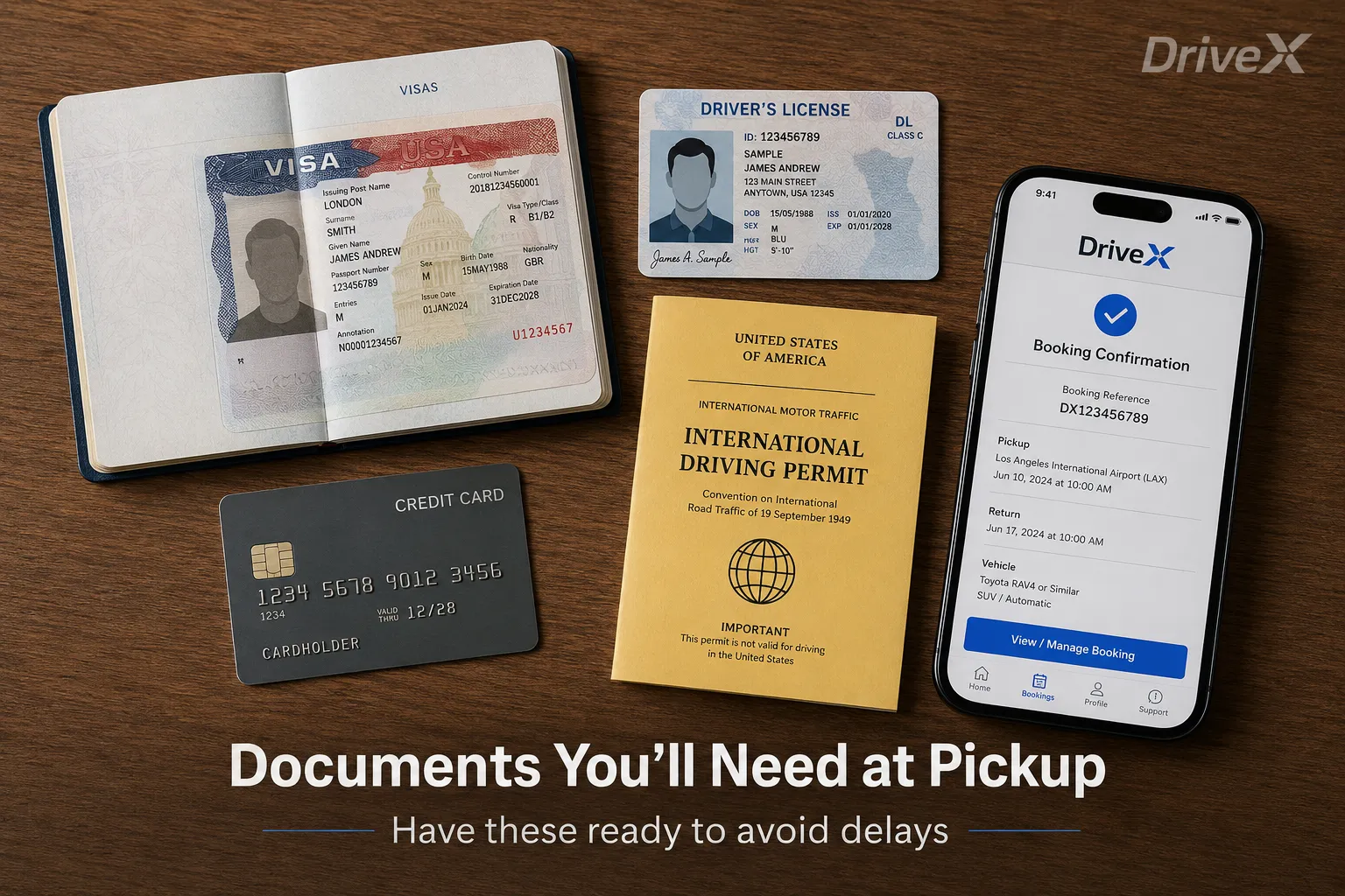 Documents usually required