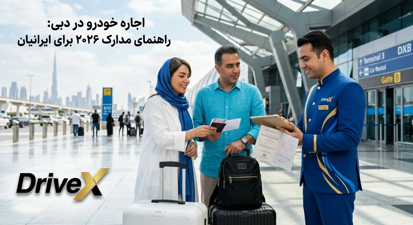 راهنمای مدارک مورد نیاز برای اجاره خودرو دبی