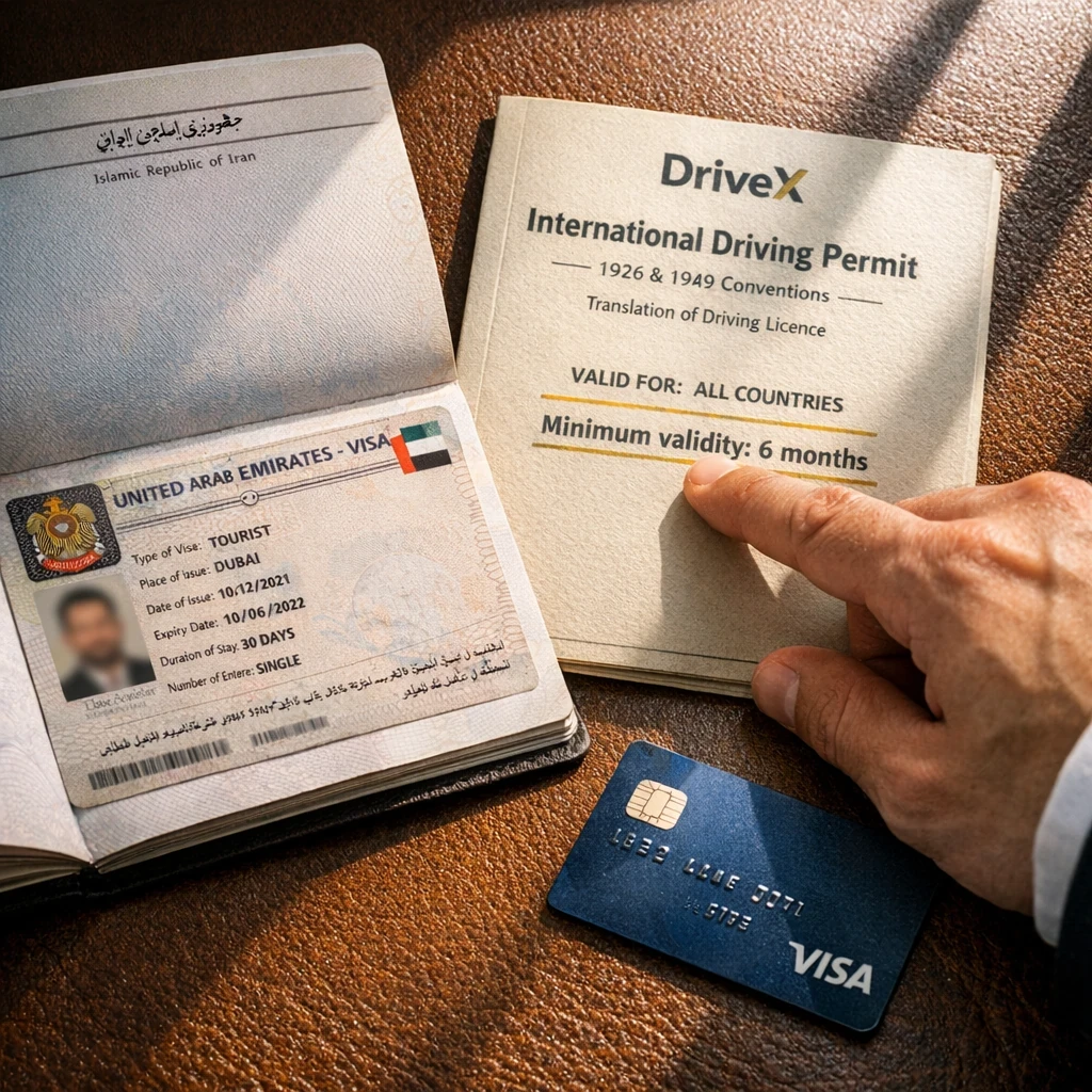 Car Rental Documents in Dubai