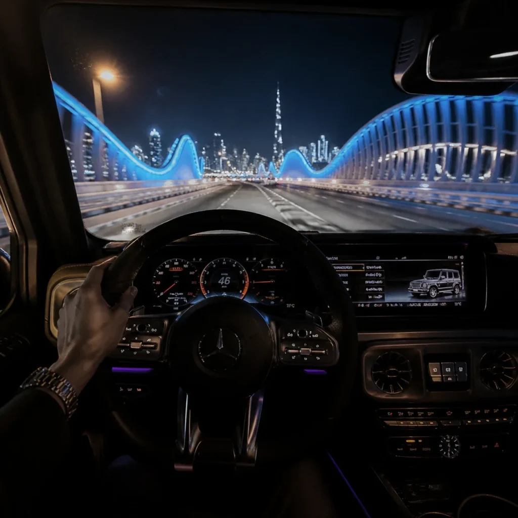 luxury car rental in Dubai