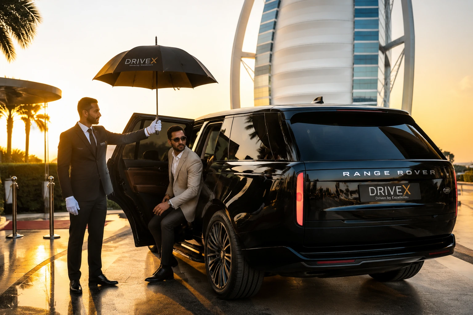 car rental with driver in dubai