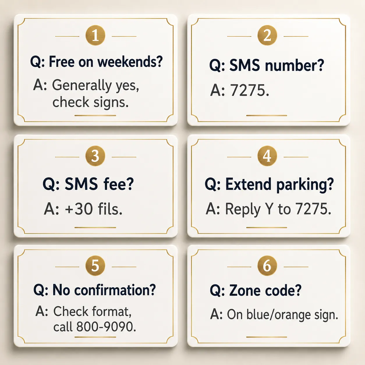 How to Pay for Parking in Dubai