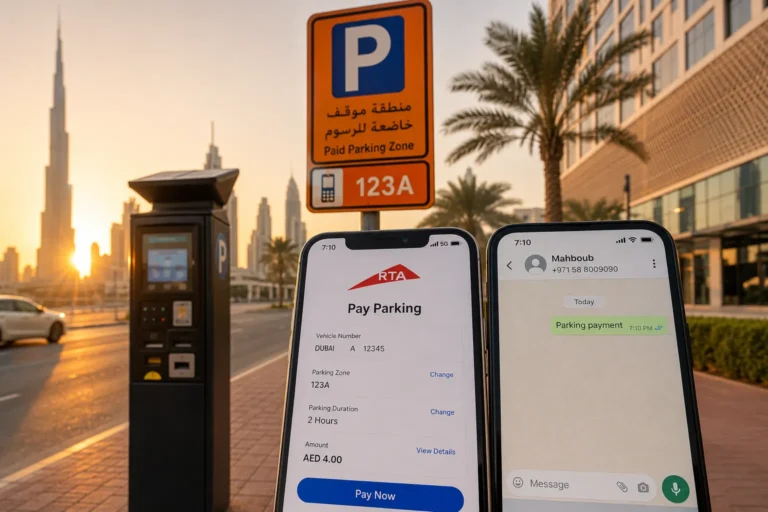 How to Pay for Parking in Dubai