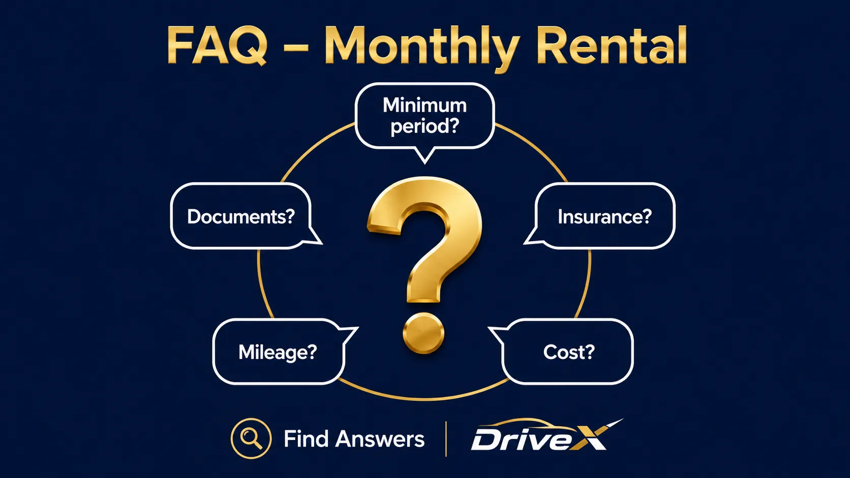 Monthly Car Rental Dubai