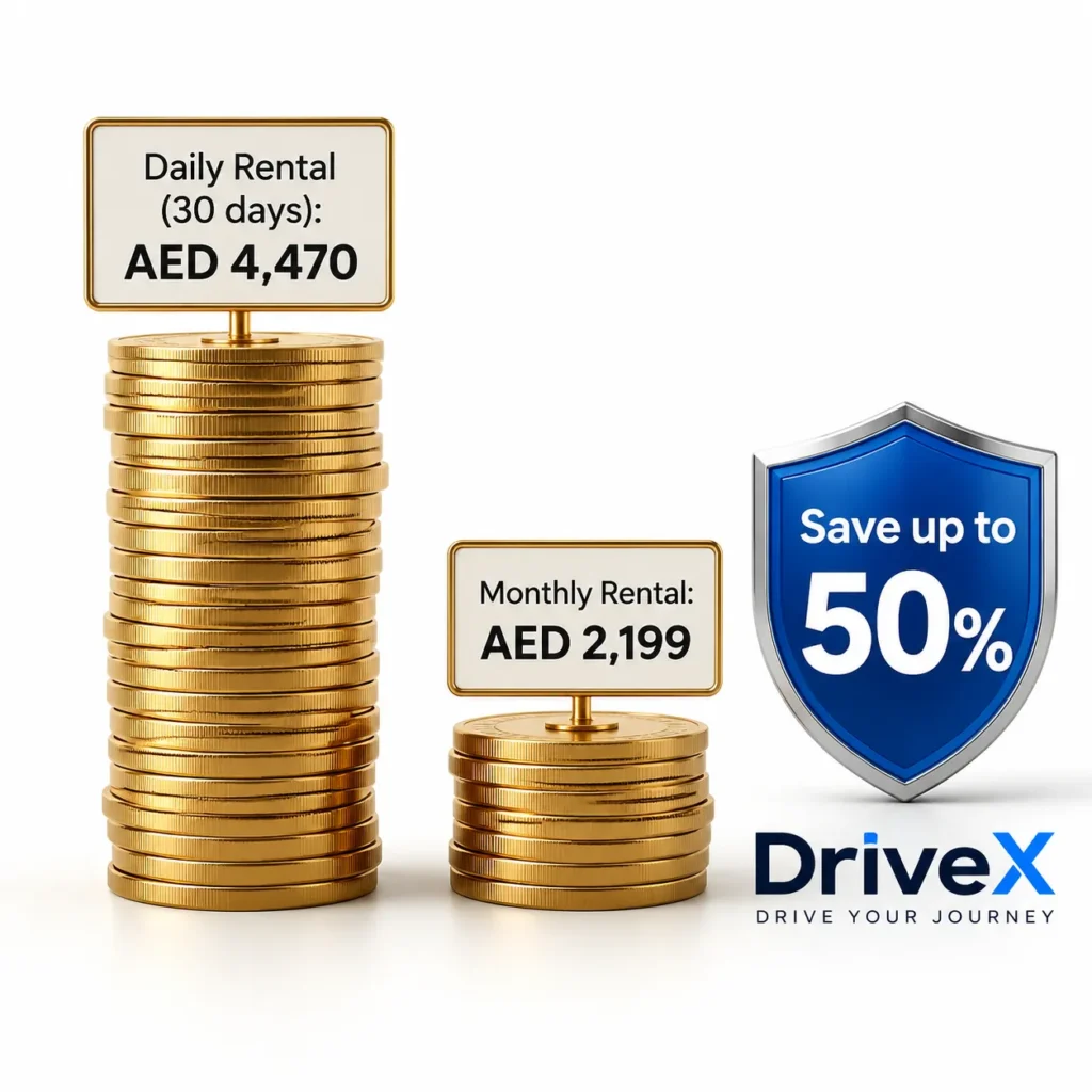 Monthly Car Rental Dubai