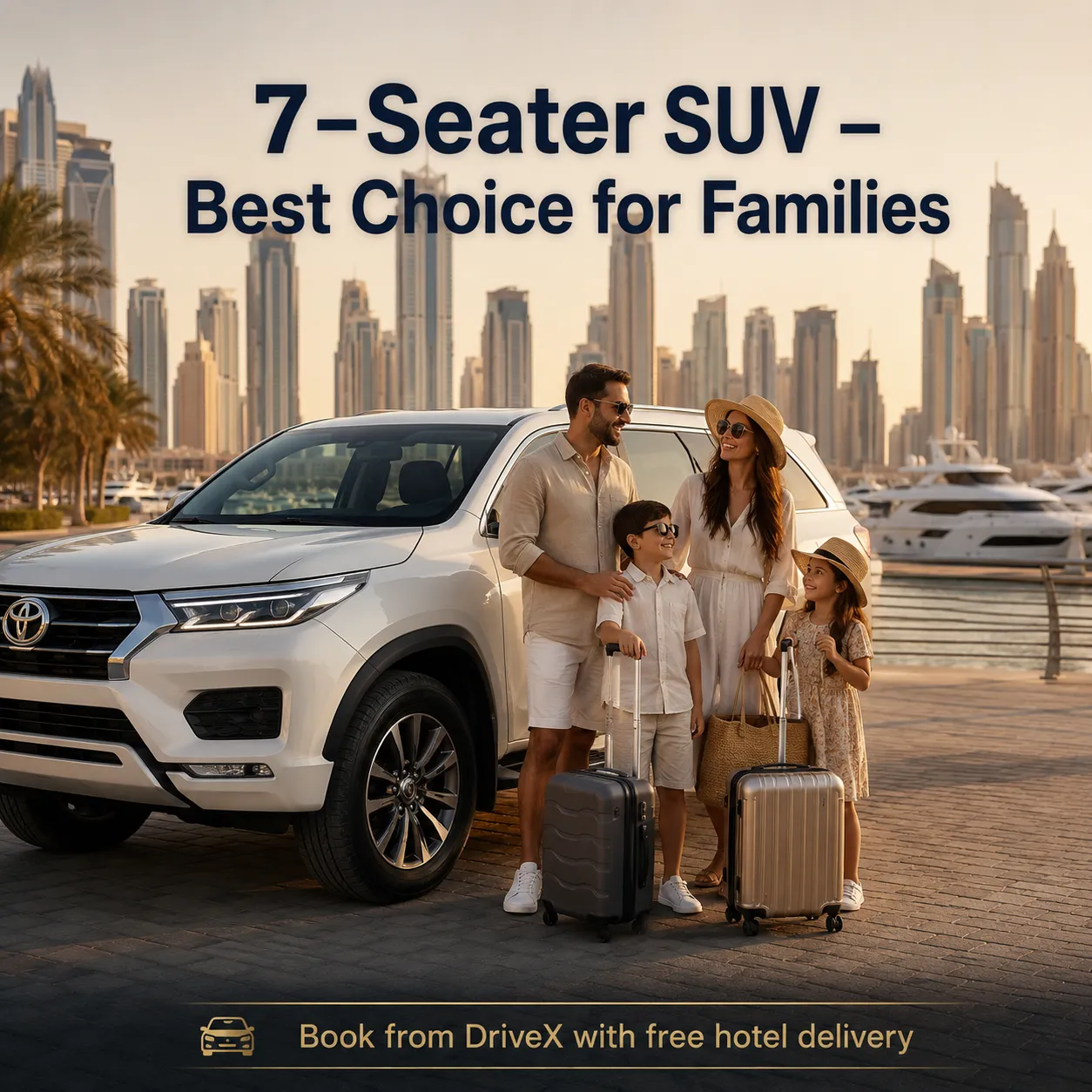 SUV & 4x4 Car Rental in Dubai