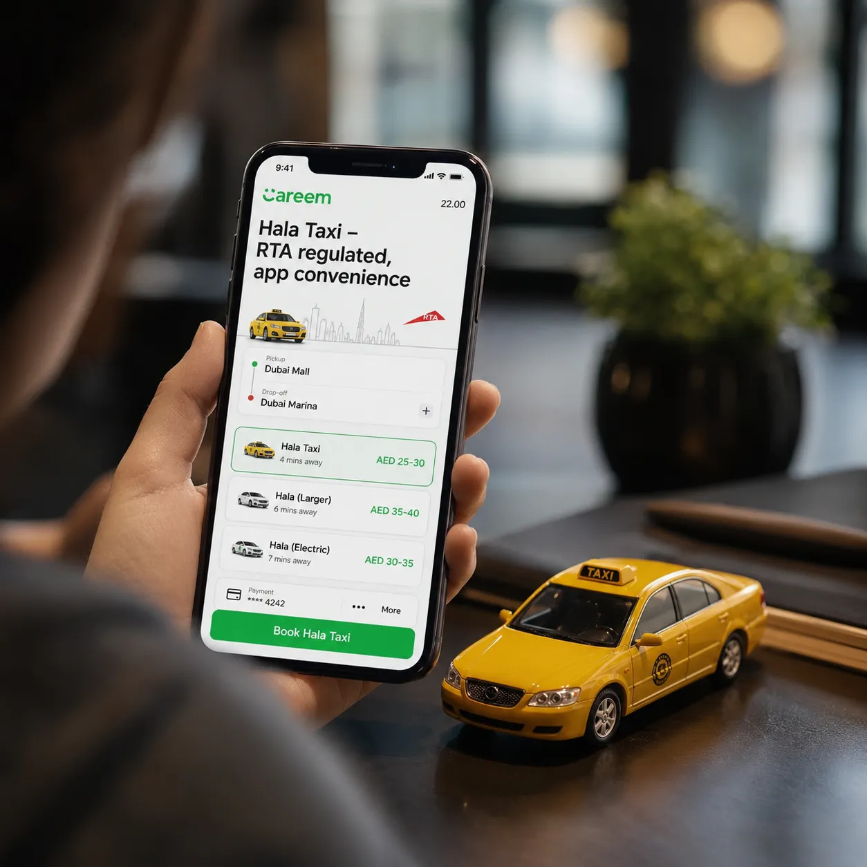 What Is Hala Taxi in Dubai?