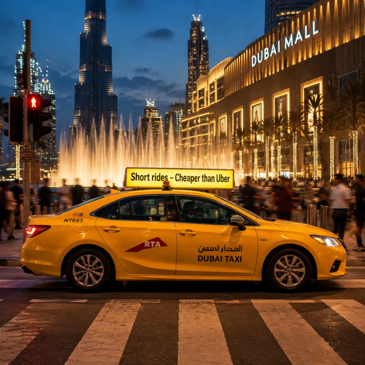When Is a Taxi Cheaper Than Uber in Dubai?