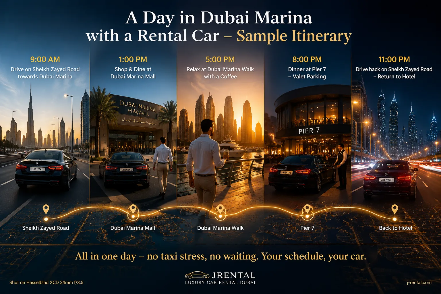Car Rental in Dubai Marina