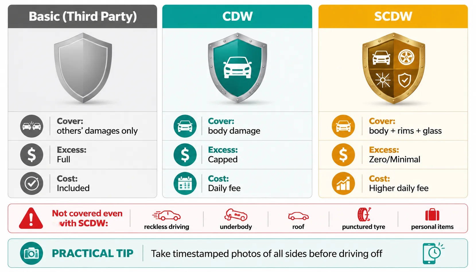 Hidden Costs of Renting a Car in Dubai
