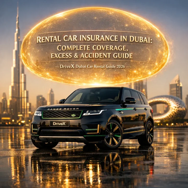 Rental Car Insurance in Dubai