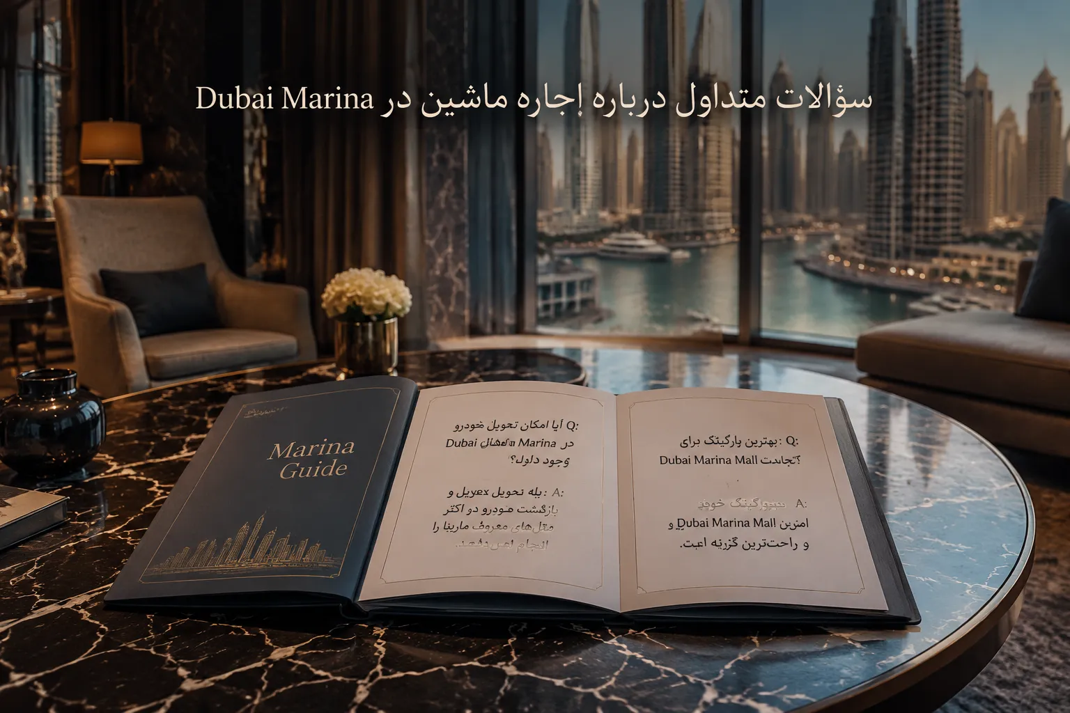 اجاره ماشین در دبی مارینا