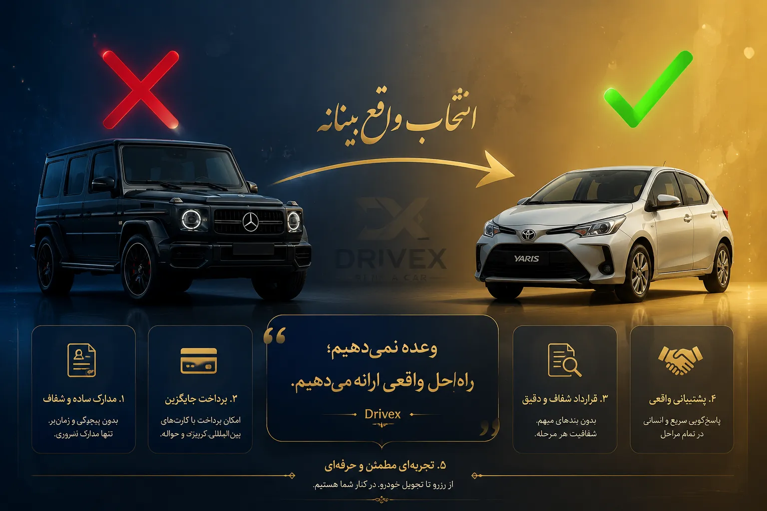اجاره ماشین در دبی بدون کارت اعتباری 