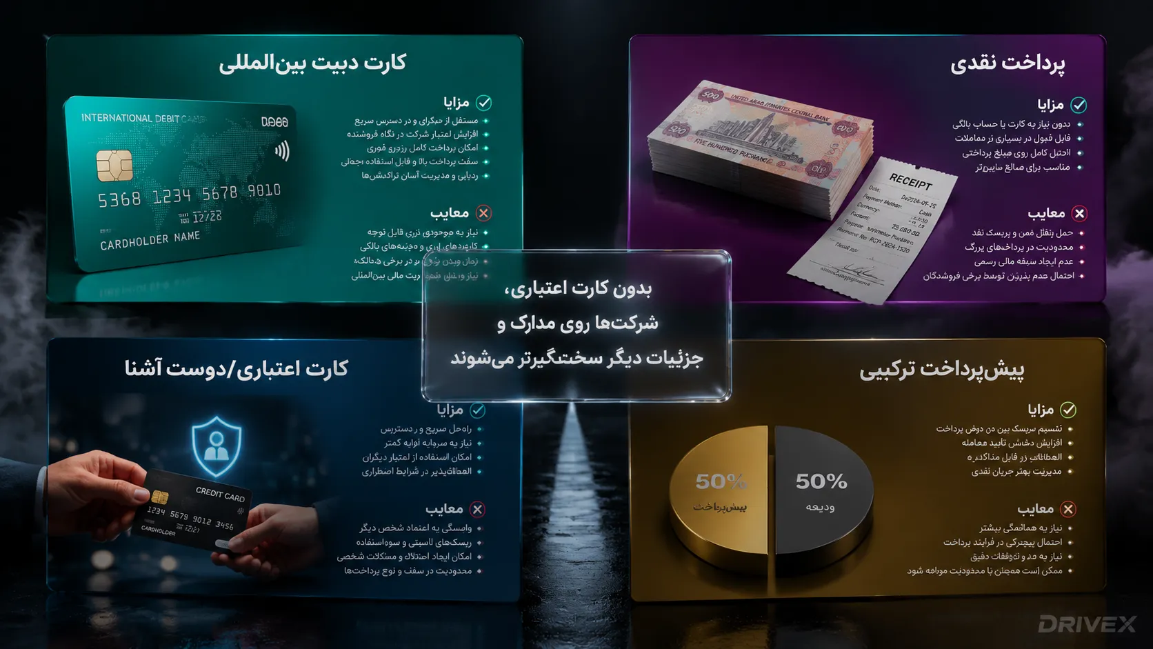 اجاره ماشین در دبی بدون کارت اعتباری 
