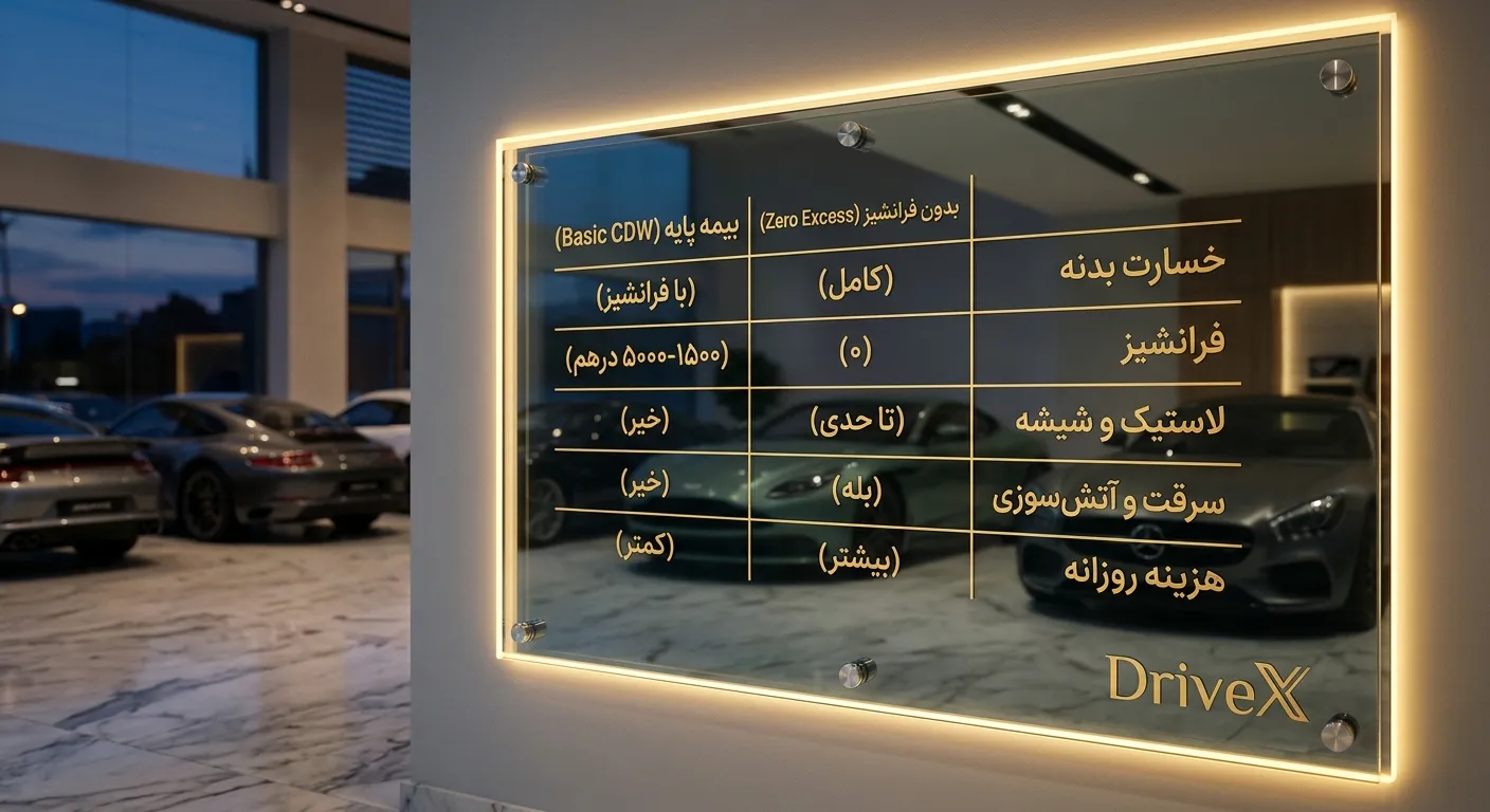 بیمه ماشین اجاره ای در دبی