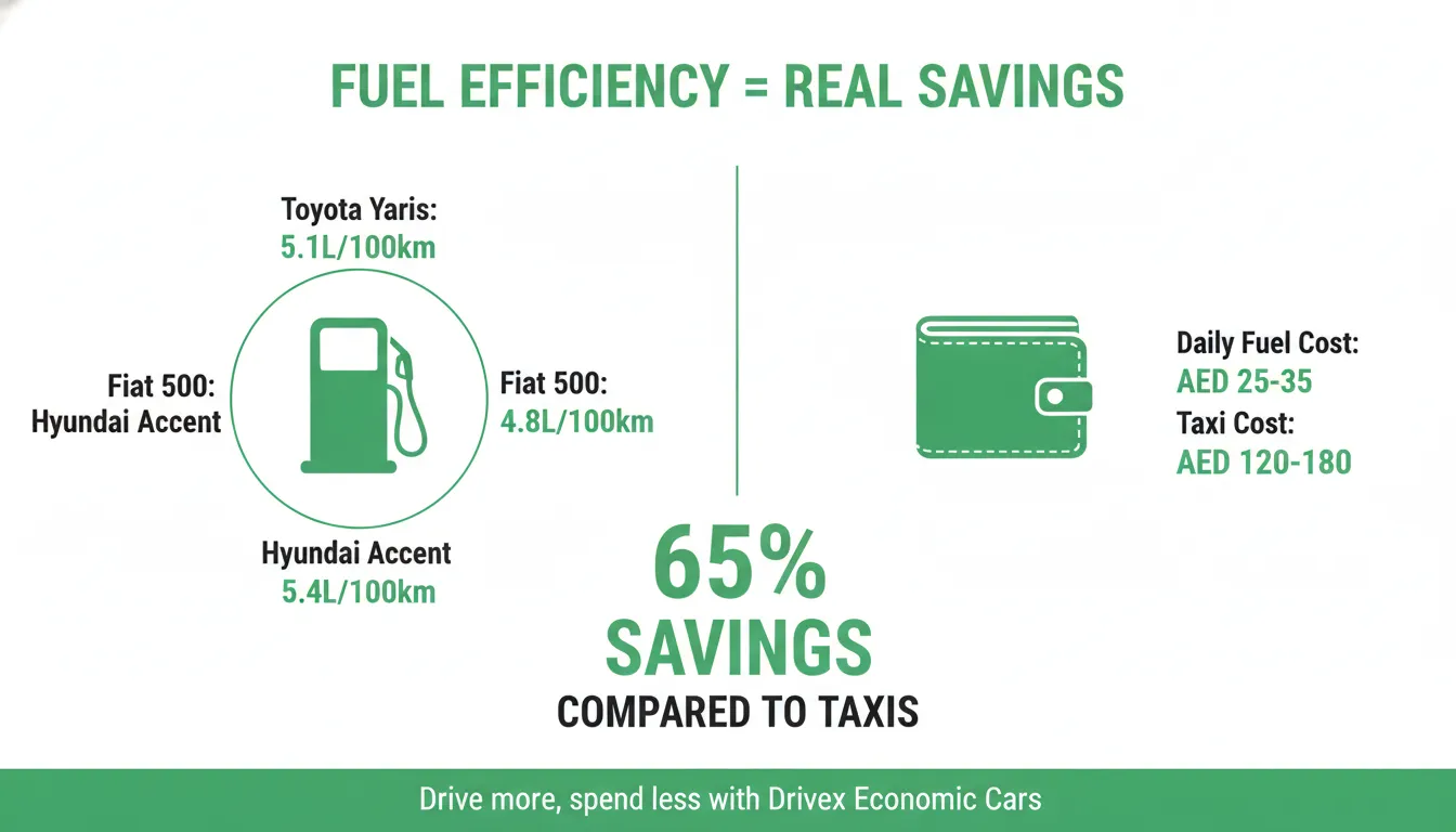 Save money with economy car rental in Dubai