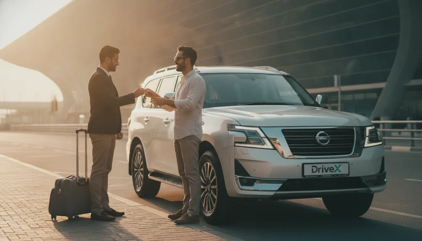 Rent an SUV in Dubai with DriveX — free delivery and unlimited mileage