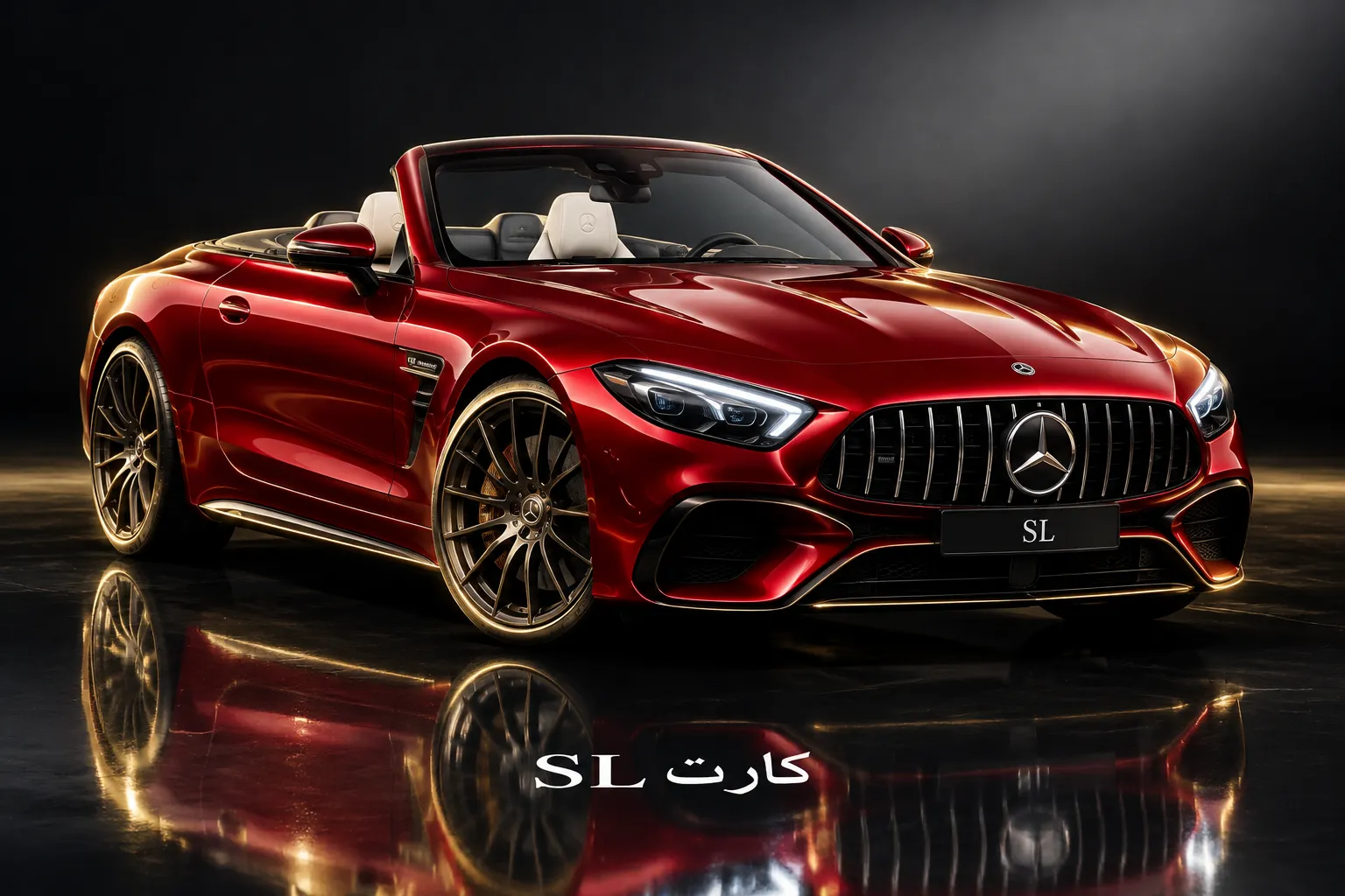 اجاره مرسدس بنز SL کروک در دبی